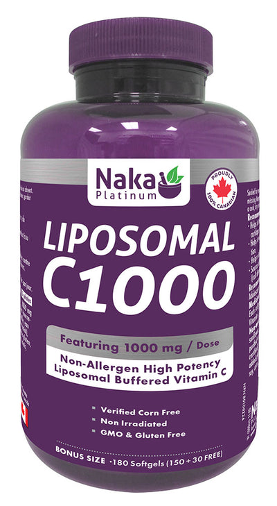 NAKA Platinum Liposomal C1000 (180 sgels)