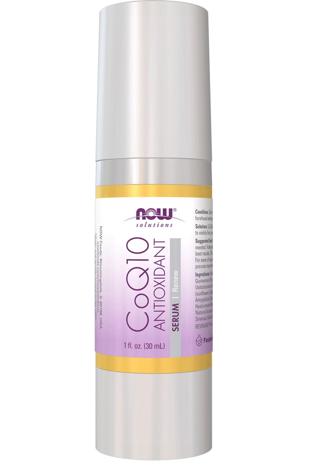 NOW CoQ10 Antioxidant Serum (30 ml)