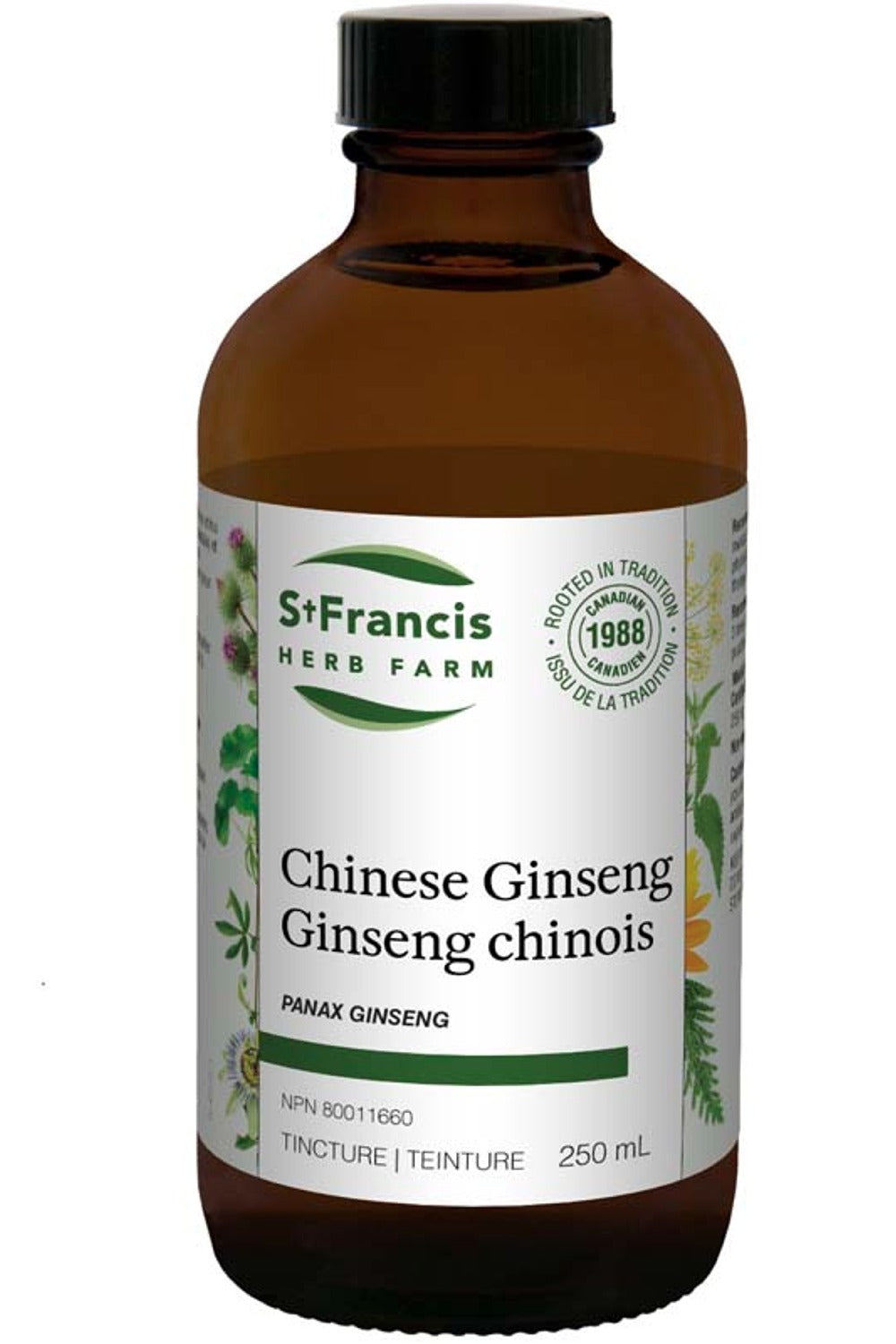 ST FRANCIS HERB FARM Chinese Ginseng (250 ml)