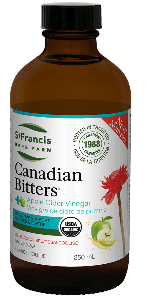ST FRANCIS HERB FARM Canadian Bitters Apple Cider Vinegar (250 ml)