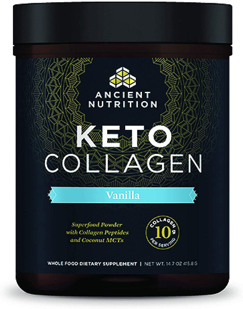 ANCIENT NUTRITION Keto COLLAGEN (Vanilla - 340 gr)